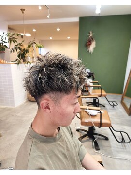 ヨハク(yohak) メンズツイスト×ハイライト