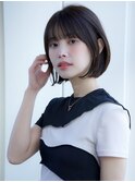 前髪あり耳掛けボブ20代30代40代【AIN.表参道】川原大地