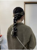 卒業式ヘアセット