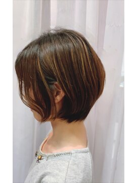 ユーキーヘアー(you key hair) ひし形ボブ