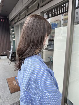 ミニム ヘアー(minim hair) 【minim×高橋】ブリーチなしグレージュ