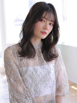 アグ ヘアー ライズ 野洲店(Agu hair rise) 《Agu hair》暗髪大人なワンホンロング