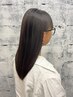 縮毛矯正+業界最先端ダメージ補修トリートメント￥17600