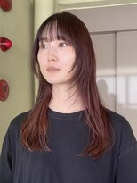 ローレン(LOREN)&nbsp;グレージュカラーミルクティーカラーインナーカラーダブルカラー