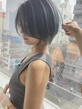 似合わせ/白髪ぼかし/インナーカラーに特化した髪質改善サロン 元住吉 武蔵小杉 似合わせショートカットと髪質改善カラーが人気の武蔵小杉美容室
