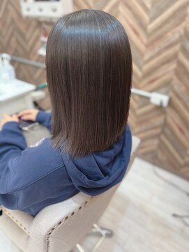 ヘアメイクゼロ 坂戸駅前店(hairmake zero) 【髪質改善】カット+酸性ストレート+ケラウオーターTR