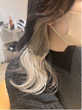 マティス 藤崎店(MATISSE) インナーカラー☆ホワイトベージュ