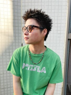 ヨー(Yoh-) 【スパイキーショート/阿部達哉】ベリーショート/刈り上げ