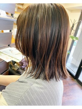 ヘアスタジオハレ(hair studio HALE) ブリーチなし◎ブラウンアンブレラカラー☆