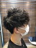 【個性が光る☆おしゃれ】骨格補正カット＋ツイストスパイラルパーマ