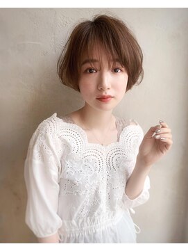 パフュームバイアフロート 南流山店(Perfume by afloat) 20代30代40代　ふんわり大人ショートボブレイヤースタイル