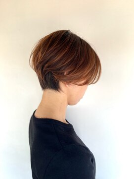 ラクレ(d.la cle) モード感セクションショート【ラクレ/西大分】