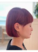 潔いボブ