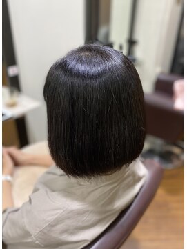 レプローストサロンカグー LeProust Salon C A G O U 40代50代大人ナチュラルショートボブグレイカラー　本八幡