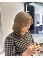 リアン バイ キートス(Lien by kiitos)&nbsp;ワンブリーチでできるナチュラルかわいいミルクティーベージュ!