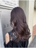 透明感たっぷりラベンダーカラー