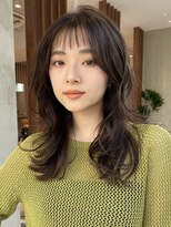 ビュートリアム 南青山(BEAUTRIUM) 顔周りレイヤー レイヤーパーマ レイヤーカット イルミナカラー