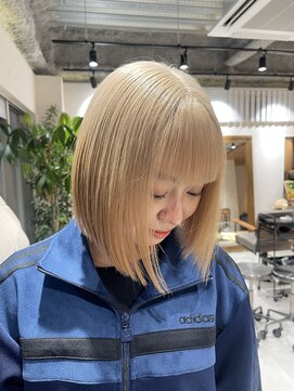 アドア 横浜(ADORE) 【ADORE横浜】ハイトーン×ボブ