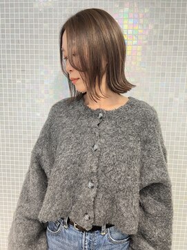 ビア 門前仲町(bia) 〈門仲　マンツーマン〉30代40代似合わせカット×メルティカラー