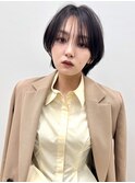 大人ショート クールショート 薄め前髪 博多ショート 福岡美容室