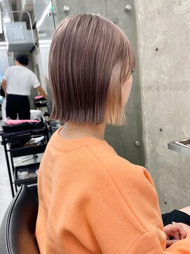 ノエ(noe) 着物/メルティカラー/似合わせカット/ウェーブミディアム/栄r68