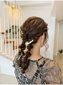ヘアセット/ヘアアレンジ/お呼ばれヘア/結婚式ヘア/熊本/下通り