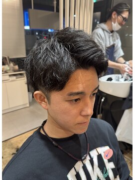 アメラボ 平針店(AmeLab) 【ツーブロック/アップバングショート/刈り上げ】山本凌也