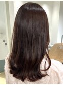 ショコラピンクカラーピンクヘアー髪質改善トリートメント銀座