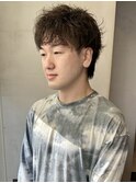 マッシュウルフ/無造作/パーマ/眉毛/メンズ/シャドウ/大矢