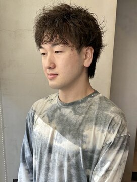 ヘアー アイス ルーチェ(HAIR ICI LUCE) マッシュウルフ/無造作/パーマ/眉毛/メンズ/シャドウ/大矢