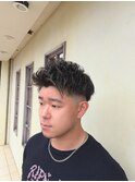 【伊藤指名限定】スキンフェードアップバング×メッシュ