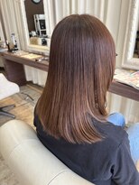 ヘアデザインスペース イチエ(hair design space i chi e) ベーシックエステ+ベージュ系カラー