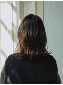 切りっぱなしレーイヤーボブ