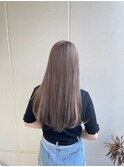 ハイトーンミルクティーベージュ透明感透け感