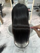 ロンドルピナス 小倉(Lond Lupinus) ミディアムヘア暗めカラー/デザインカラー/フェイスフレーミング