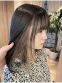 インナーカラー/ケアブリーチ/イヤリングカラー/ハイトーン/横浜