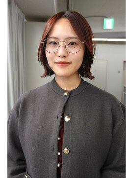 コエ(koe') 外ハネボブ　顔周りレイヤー