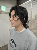 メンズミディアムパーマ