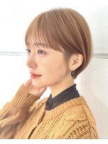 サンド 大阪梅田(sand)&nbsp;オリーブグレー/ココアベージュ/クラゲヘアー/マッシュショート