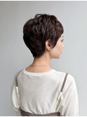 大人フレンチベリーショート外国人風ショートオン眉K20260123
