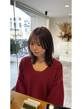 アヴァンセラヴィ(AVANCER la vie) くびれミディアム/ブラウンベージュ