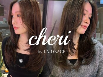 cheri by LAIDBACK 渋谷 韓国レイヤーカット/ボブ/ブリーチ/ダブルカラーの写真/小顔魅せ韓国レイヤーカット◎ミリ単位の顔周りカットで叶う、”結んでも可愛い“等身大のトレンドヘア♪