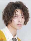 銀座シャドウパーマニュアンスパーマツーブロックメンズパーマ &nbsp;