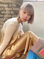 アクシス ナゴヤ(AXIS NAGOYA)&nbsp;ピンクベージュ/イメチェン/クールショート/前髪/名駅