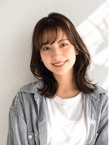 ニュースアオヤマ 新潟(news aoyama) ふんわりくびれレイヤー/髪質改善/リボントリートメント/新潟