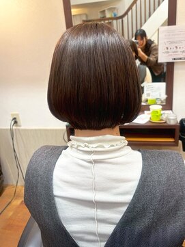 モーラ 浅香山店(MOLLA) 艶感ナチュラルボブ【浅香山】