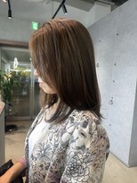 アングゥギャラリー(ungu GALLERY)&nbsp;髪質改善カラー/まろやか/ベージュ