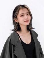 バポス ヘアサロン (BAPOS Hair Salon)&nbsp;顔回りのインナーライトシルバー
