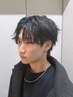メンズカット+眉カット+頭皮スッキリマイクロバブルスパ