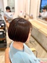 リグ ヘアアンドデザイン(LiG hair&design)&nbsp;丸みコンパクトボブ